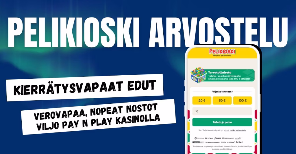 Pelikioski Casino arvostelu