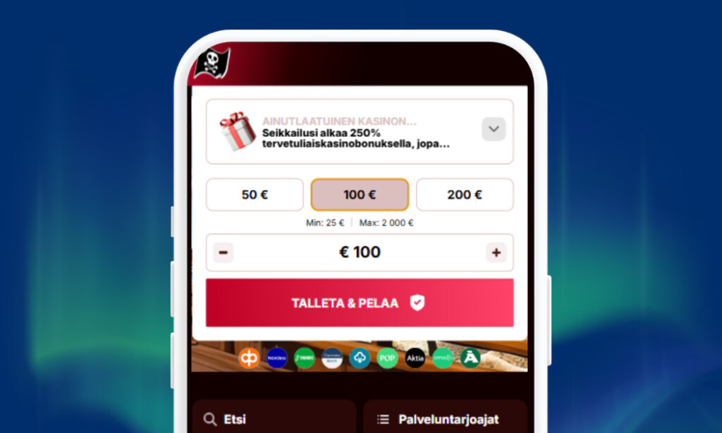 Piratepots pikatalletukset Trumon välityksellä.