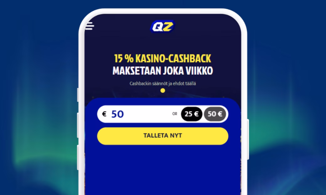 Quickz talletukset verkkopankkitunnuksin Zimplerillä.