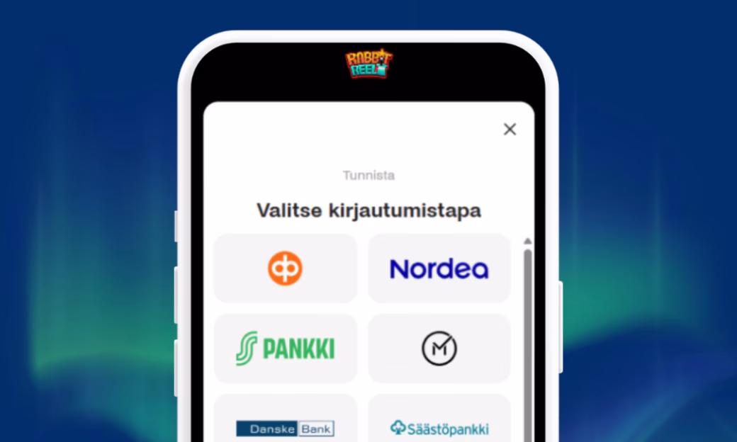 Rabbit Reel Casinolle teet talletukset verkkopankkitunnuksin Zimplerillä.