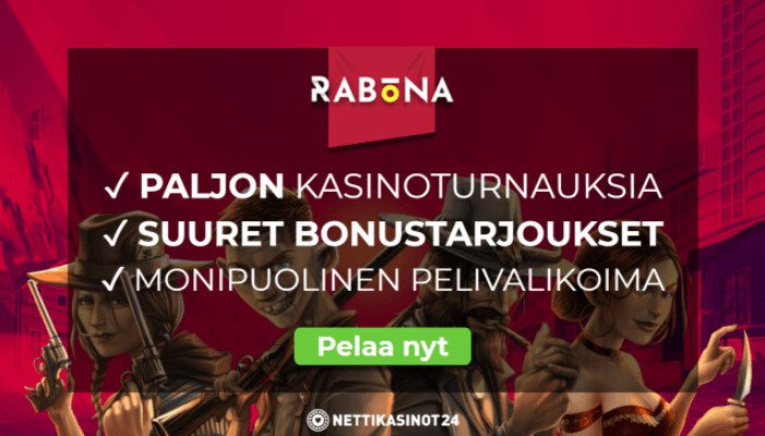 Rabonalta löydät suuret bonustarjoukset
