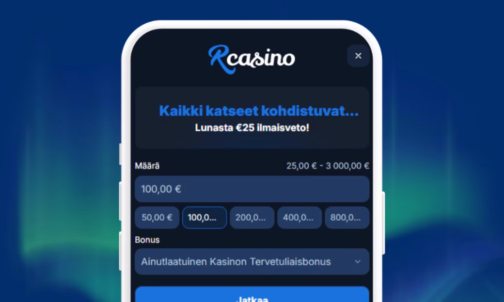 RCasinolle nopeat talletukset Zimplerillä, verkkopankkitunnuksin.