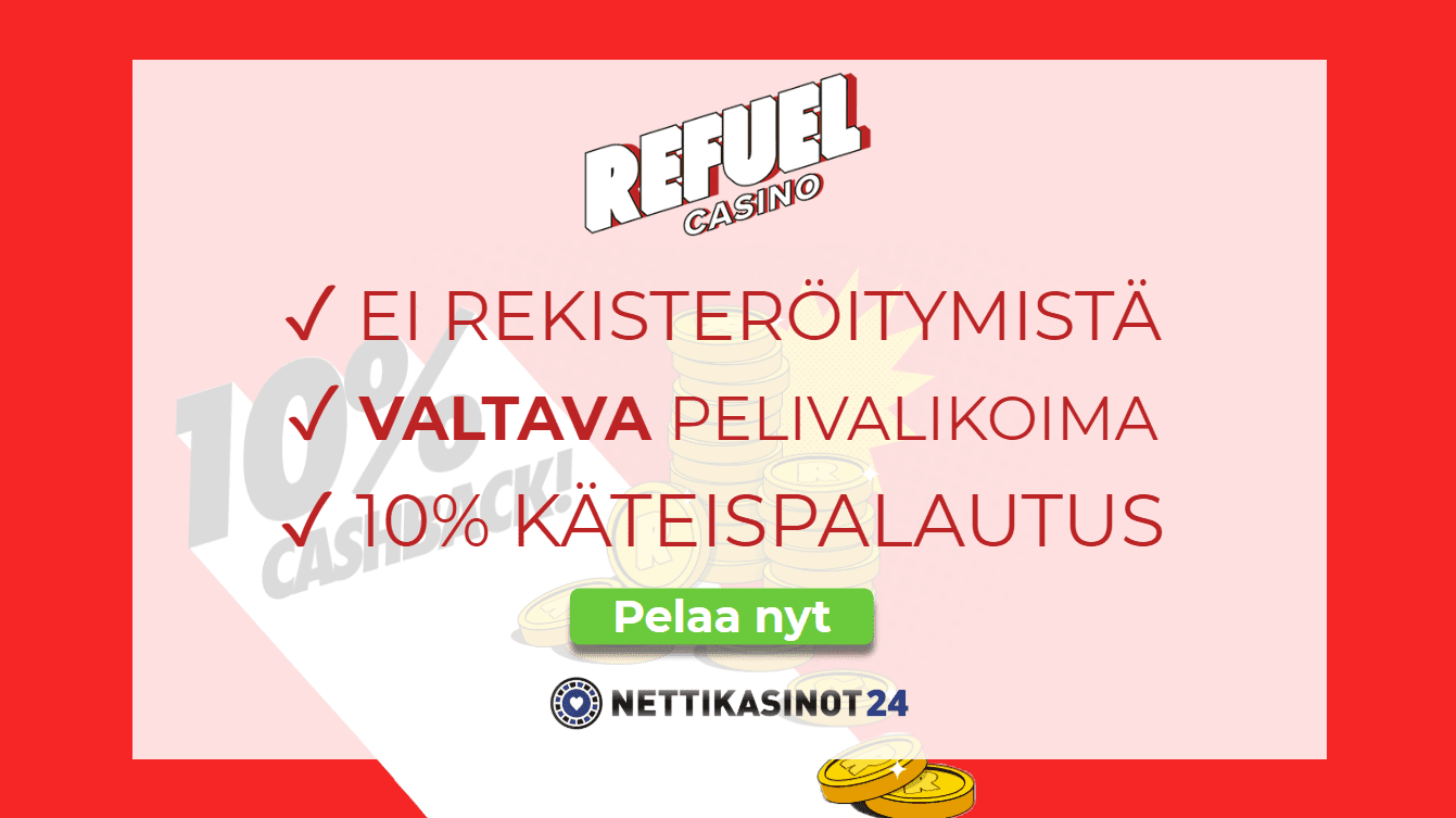 refuel casino arvostelu
