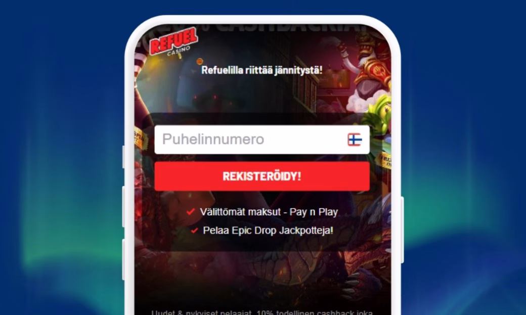 Refuel Casino nopeat Zimpler talletukset