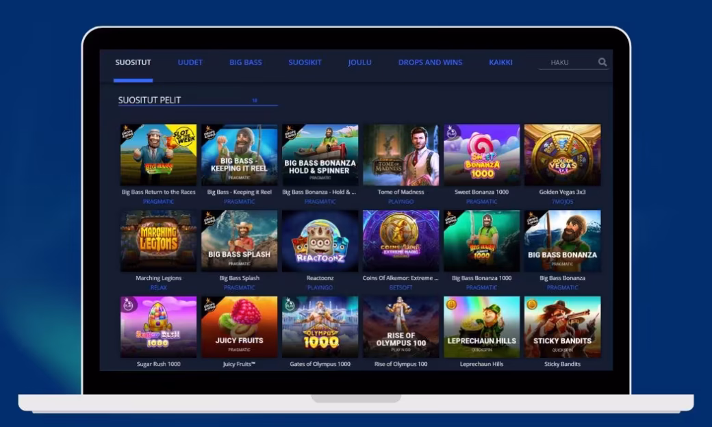 Rembrandt Casino kolikkopelivalikoimaa