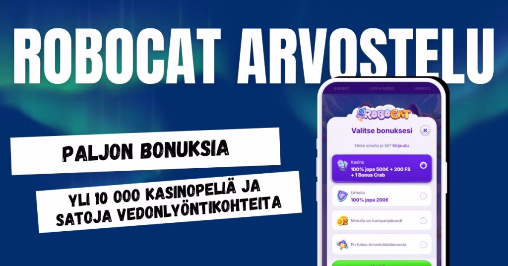 Robocat Casino arvostelu