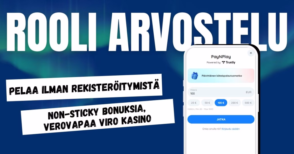 Rooli Casino arvostelu ja kokemuksia