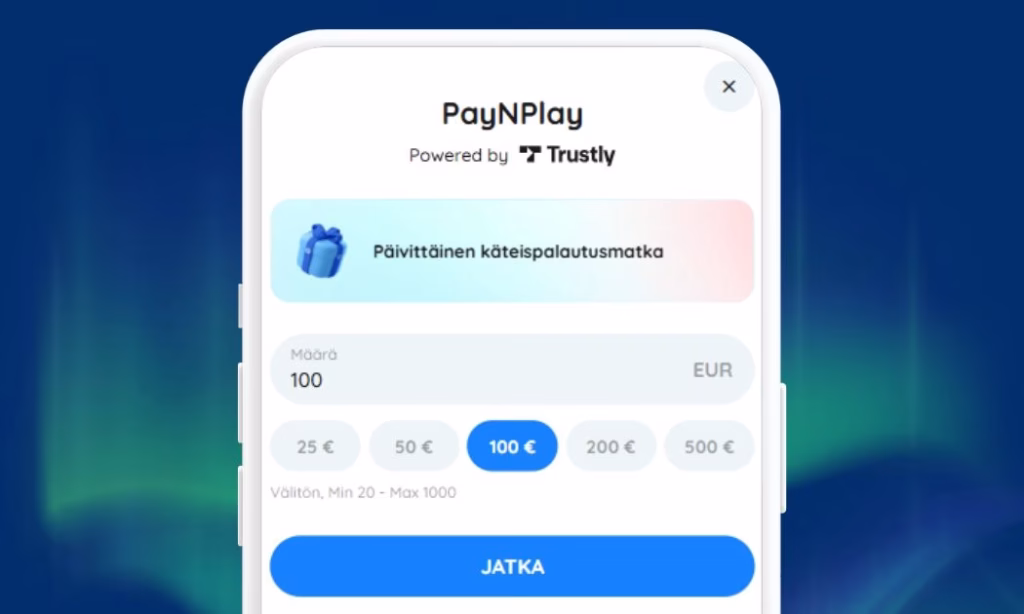 Rooli Casinolle nopeat talletukset Trustlyllä