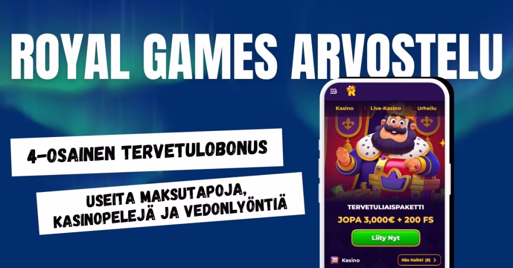 Royal Games Casino myyntivaltit