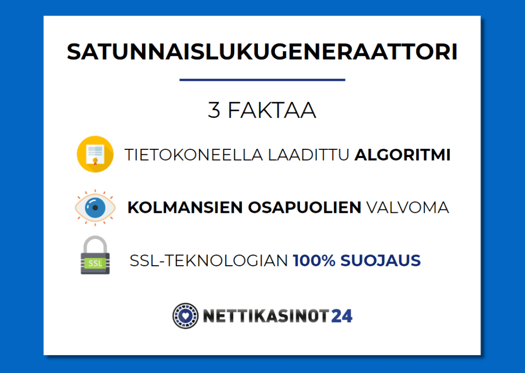 satunnaislukugeneraattori satunnaislukugeneraattori