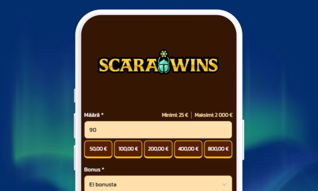 Scarawins on Trustly Pay N Play kasino