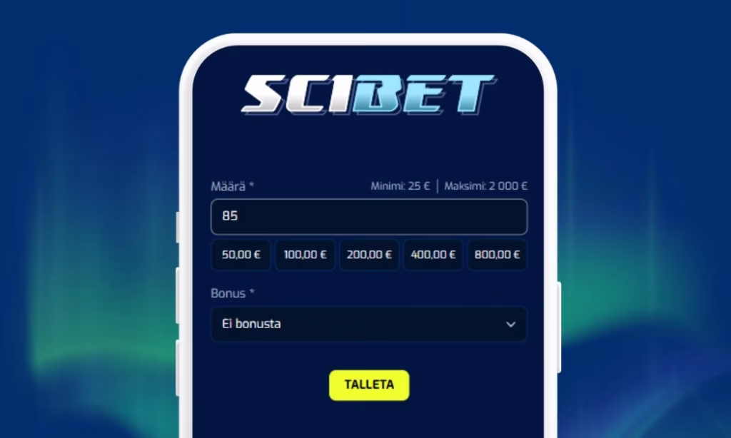 Scibet Casinolle nopeat talletukset Zimplerillä