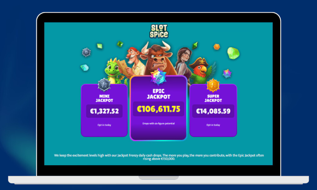 Slot Spice Casinolta löytyvät myös jackpot-pelit