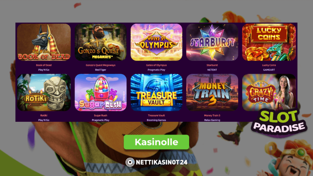 slotparadise casino pelivalikoima