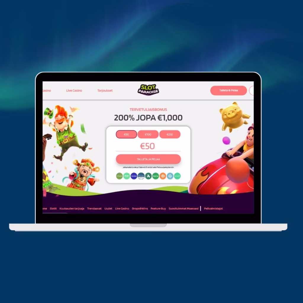 slotparadise talletusbonus