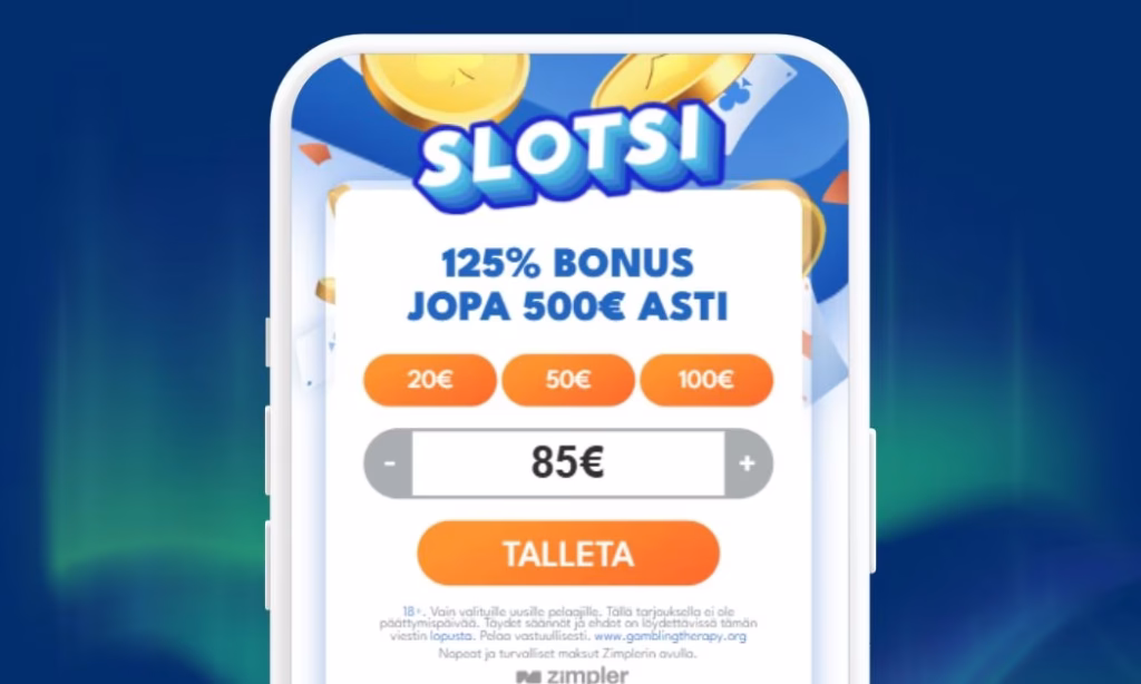 Slotsi Casinolle nopeat talletukset Zimplerillä.