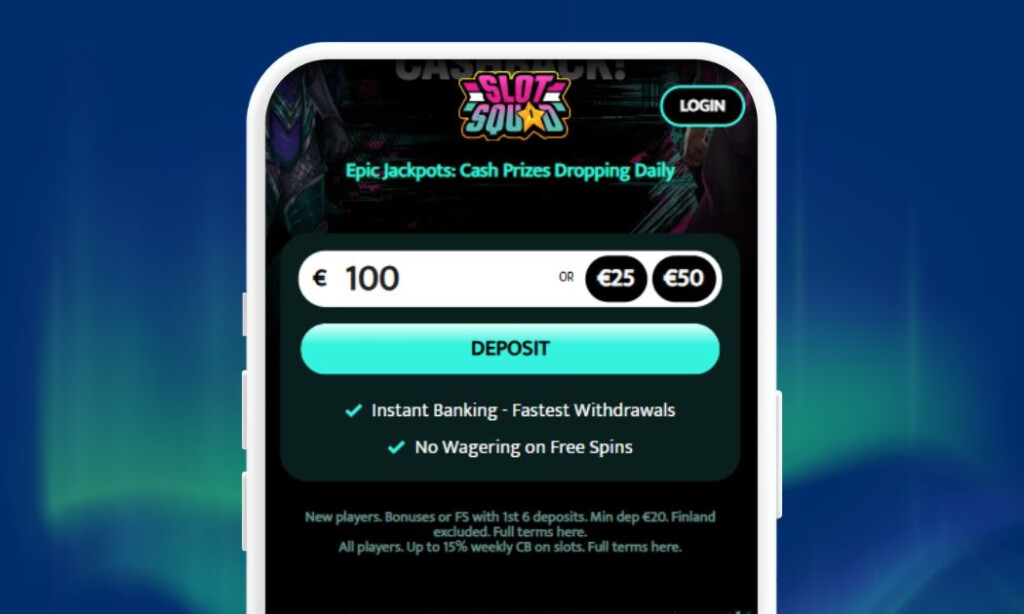 SlotSquad Casinolle talletat ilman rekisteröitymistä