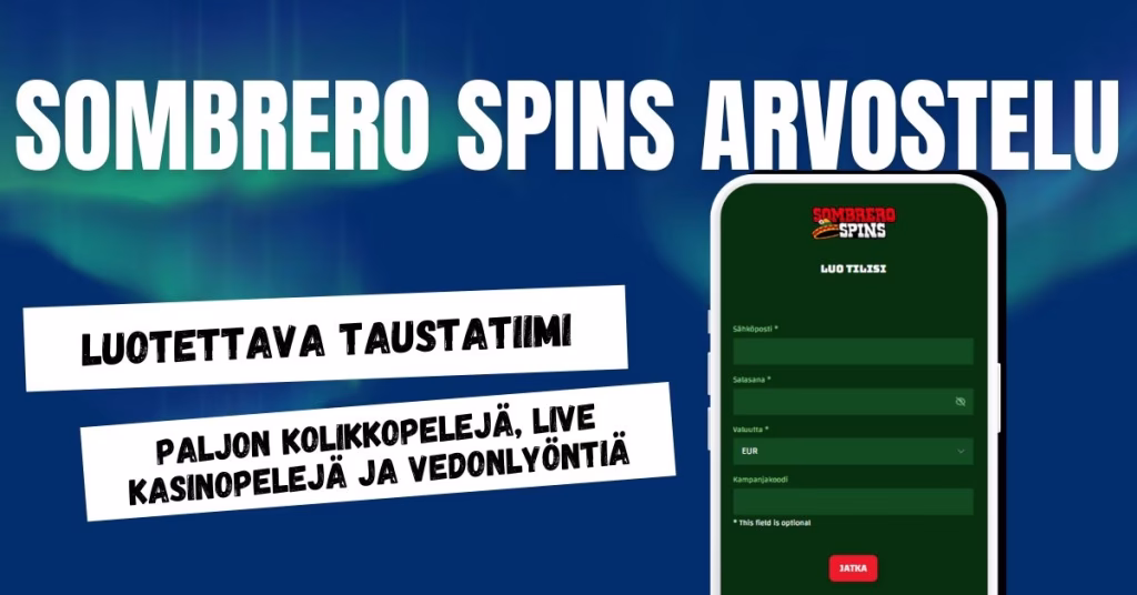 Sombrero Spins Casinon arvostelu