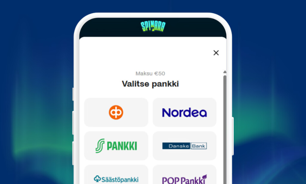 Spinara Casinolle talletukset tehdään nopeasti Zimplerillä.