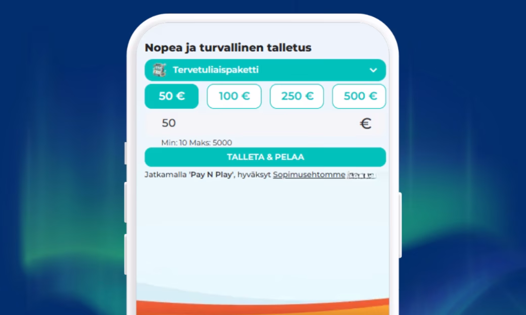 Pikatalletukset Trumolla Spininio Casinolle.