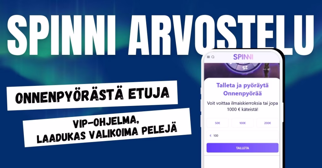 Spinni Casino arvostelu