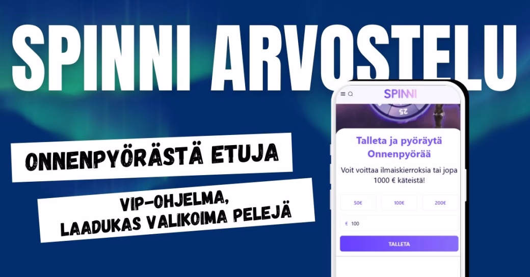 Spinni Casino arvostelu