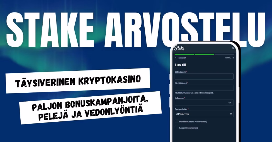 Stake Casino kokemuksia kasinolla pelaamisesta