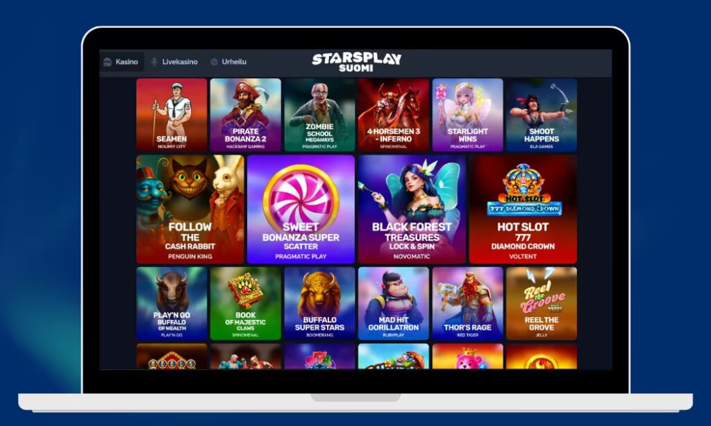 StarsPlay Casino uusimmat kolikkopelit