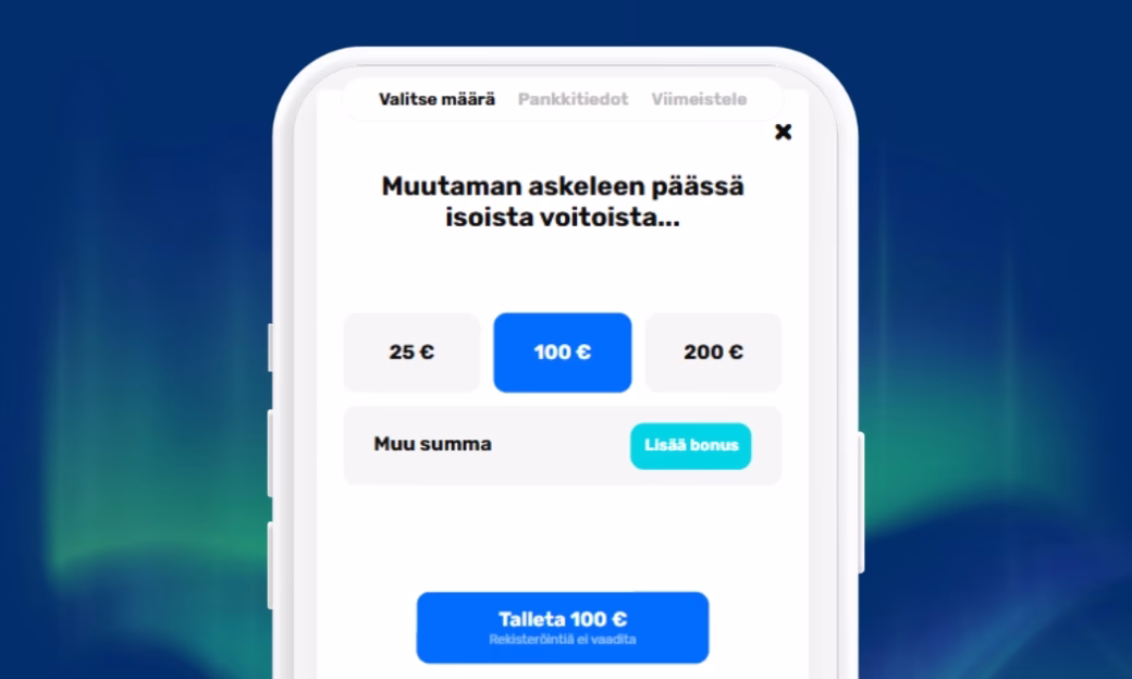 Zimpler pay n play talletukset Super Onni Casinolle.