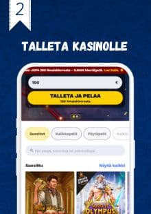 Talleta kasinolle