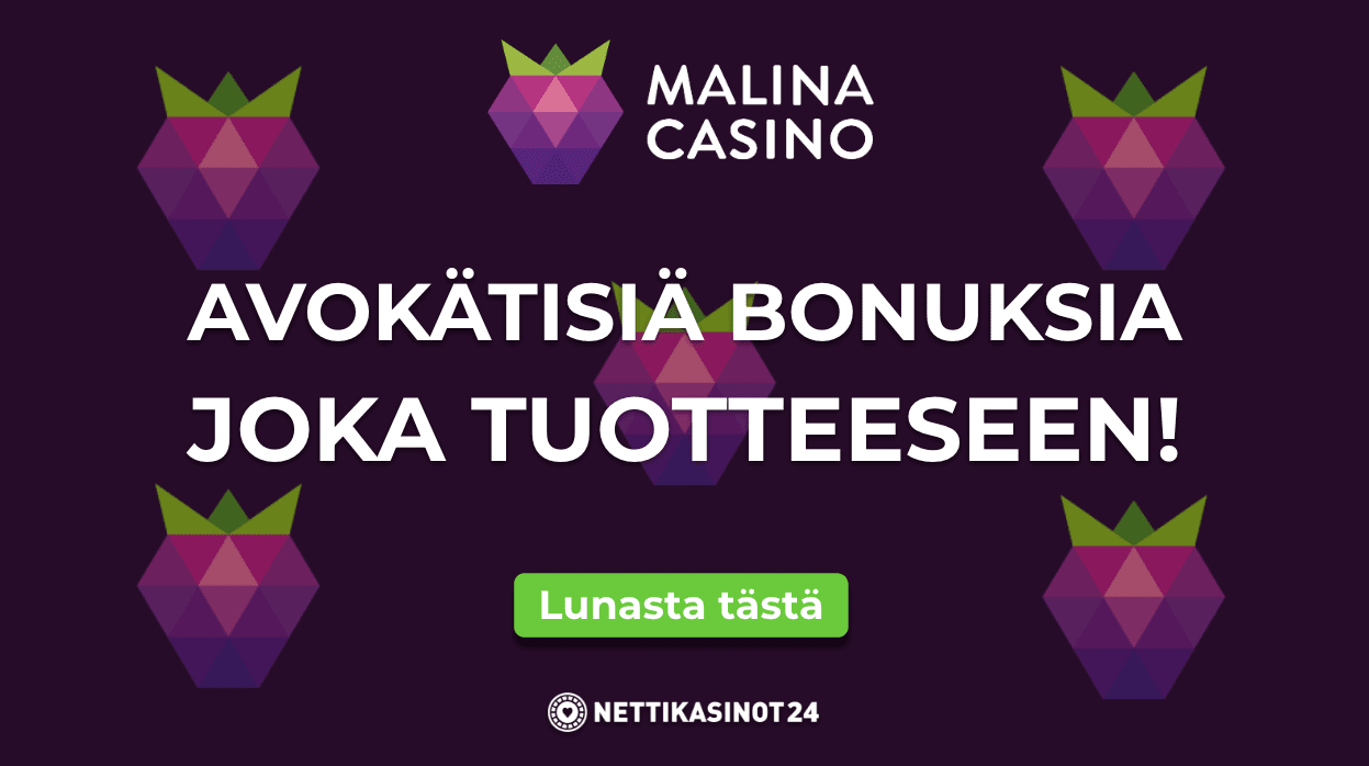 penawaran dan bonus - Malina mendapat tampilan baru dan bonus baru!