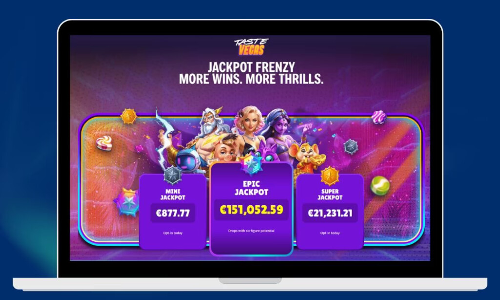TasteVegas Casinolta parhaat ja suurimmat jackpot-pelit.