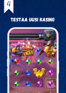 Testaa uuden kasinon tarjoamat pelit.