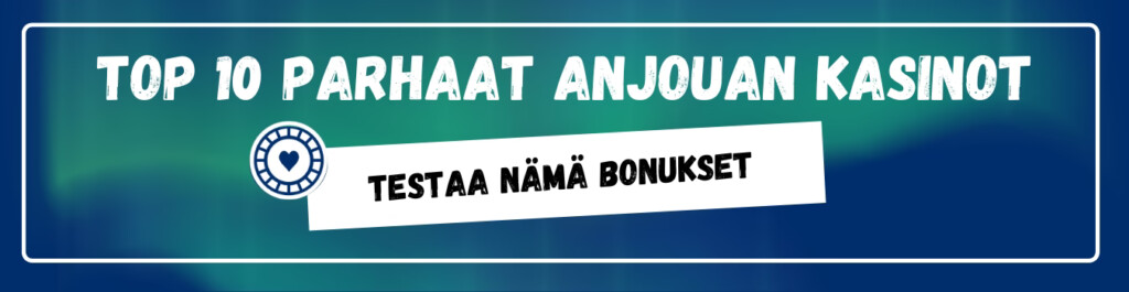 Top10 parhaat Anjouan kasinobonukset