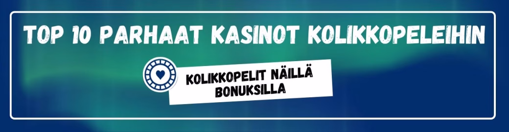 Top 10 parhaat bonukset joilla pelata kolikkopelejä