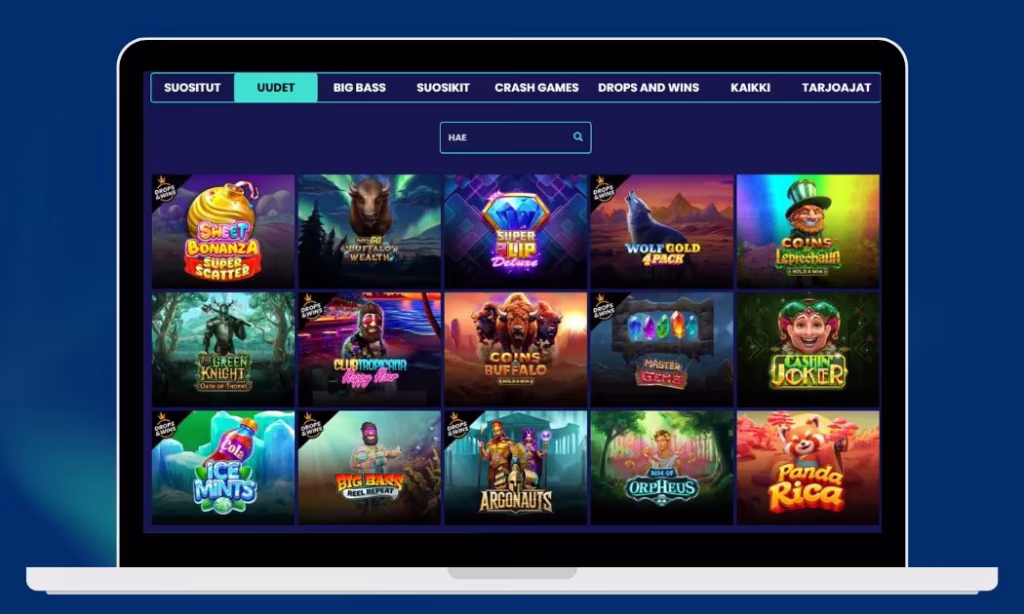 Tournaverse Casino uudet kolikkopelit