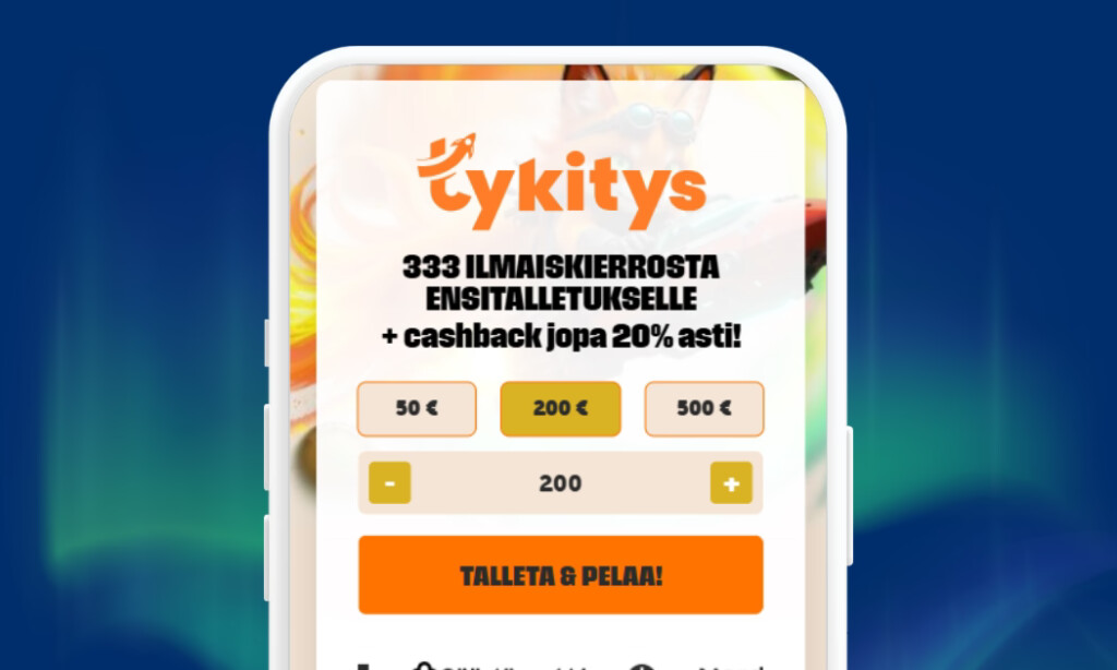 Tykitys Kasinolle teet talletuksen pankkitunnuksilla Briten välityksellä.