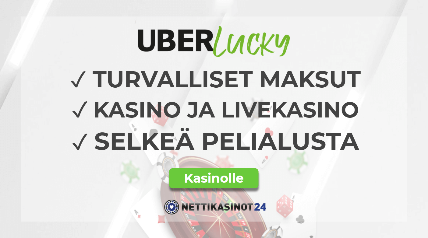 Uusi Uberlucky Kasino on nyt avattu
