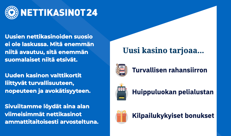 Miksi uudet nettikasinot ovat suosittuja? Miksi uudet nettikasinot ovat suosittuja?