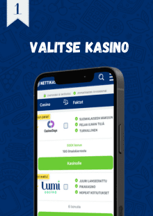 valitse kasino kaikki kasinot listalta