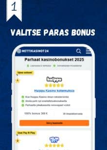 Valitse paras casino bonus