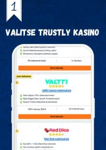 Valitse listalta Trustly kasino