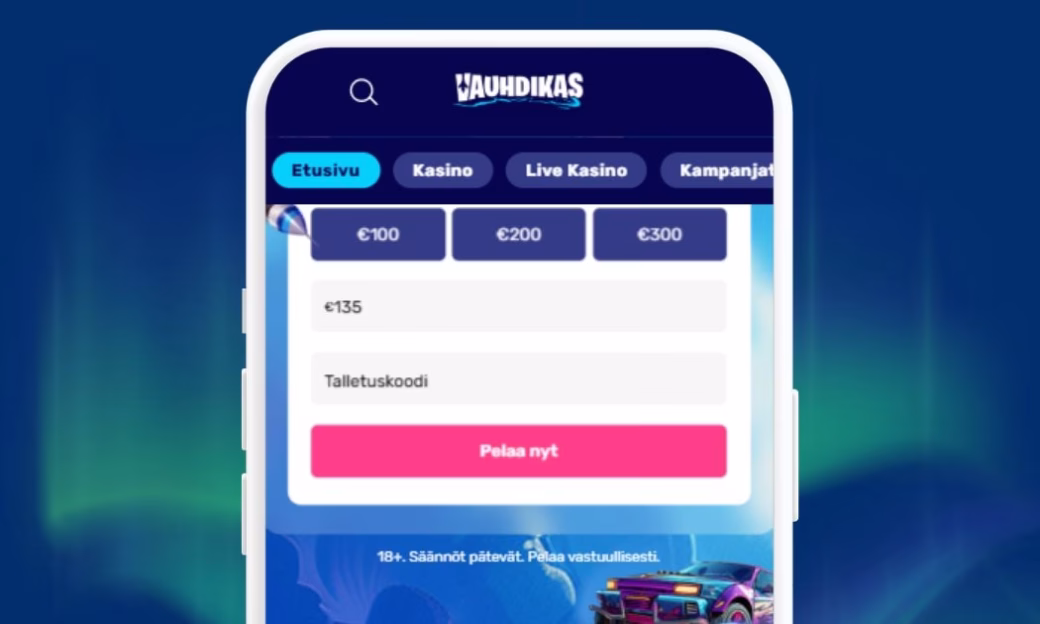 Vauhdikas Casino talletukset sujuvasti Zimplerillä.