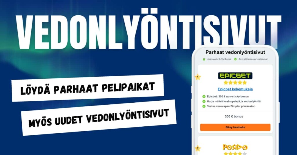 Parhaat vedonlyöntisivut.