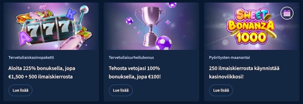 Verkkopankki kasinot tarjoavat bonuksia uusille ja vanhoille pelaajilleen.