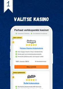 Valitse pankkisiirto kasino.
