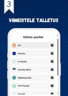 Viimeistele talletus verovapaalle kasinolle