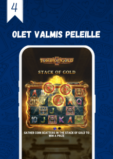 Olet valmis aloittamaan pelit.