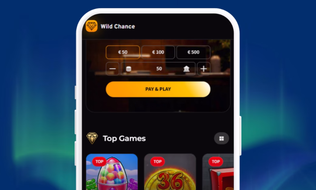 Zimpler pikatalletukset Wild Chance Casinolle.