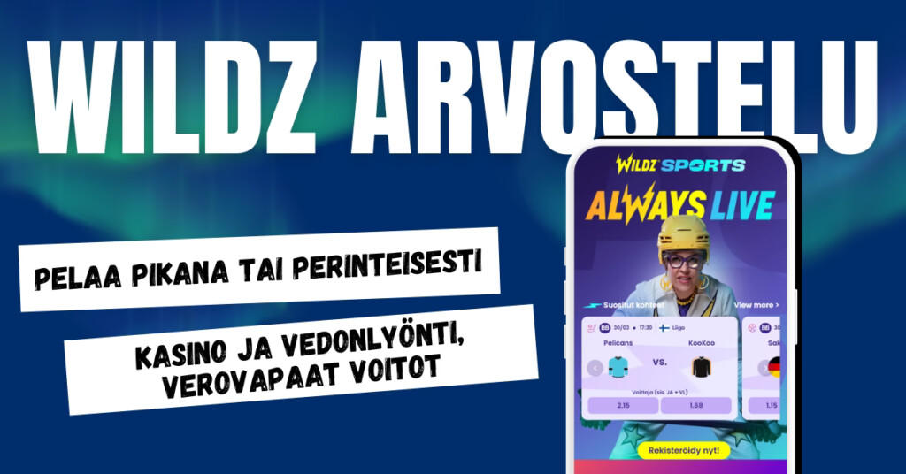 Wildz Casino arvostelu ja kokemuksia
